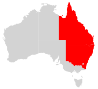 Map highlighting OCA Parishes in Australia.svg