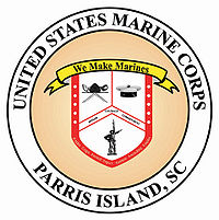 Marine Corps Recruit Depot, Parris Island logo.jpg