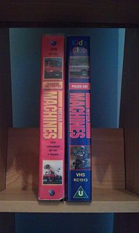 Mega Machines - Fire Fighters and Mega Machines - Police Go! on a VHS format.