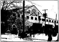 Mount Royal Arena as it appeared in the 1920s.