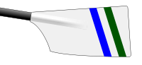 Blade Colours of New Haven Rowing Club