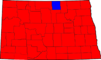 North Dakota Gubernatorial Election Results by county, 2008.png