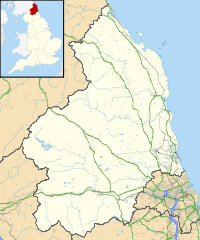 2010 Northumbria Police manhunt is located in Northumberland