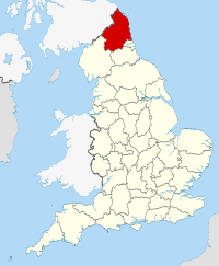 Northumberland within England