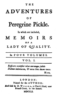 Peregrine Pickle 1st edition.png