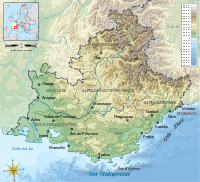 NCE is located in Provence-Alpes-Côte d'Azur