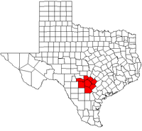 Map of Greater San Antonio