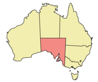 Location within Australia