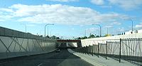 South Road Underpass beneath Anzac Highway