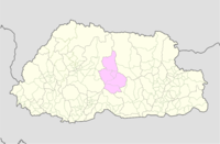 Trongsa Bhutan location map.png