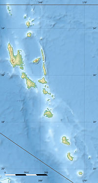 Mota Lava is located in Vanuatu