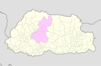 Wangdue Phodrang Bhutan location map.png
