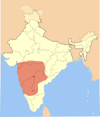  Map of Western Chalukya empire in the 12th century AD