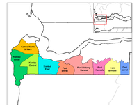 Districts of Western Division