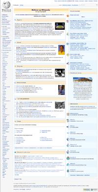 The Dutch Wikipedia in May 2007