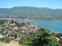 Ohrid and Lake Ohrid.