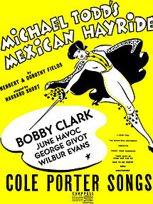 Mexican Hayride (musical) sheet music cover.jpg