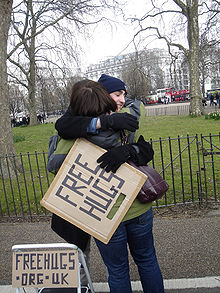 Free hugs in sondrio italy