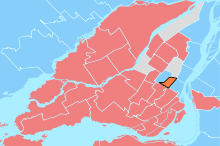 39e législature du Québec - Montréal et Laval - Mercier.svg