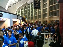 Amway Arena Concourse.