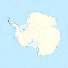 Location of Pegasus Field in Antarctica