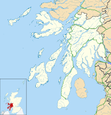 EGBY is located in Argyll and Bute