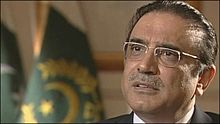 Asif Ali Zardari – President of Pakistan.