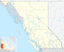 CYQQ is located in British Columbia