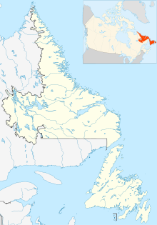 CYYR is located in Newfoundland and Labrador