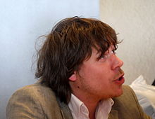 The French Comedian Christophe Lemoine , specialized in dubbing, at the Anime Convention of Mang'Azur 2009 in Toulon, France.