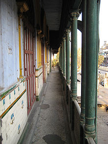 The Veranda and front view of the Chunnamal Haveli