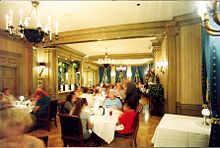 Club 33 dining room