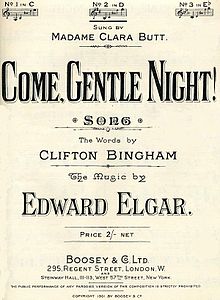 Come Gentle Night song by Elgar cover 1901.jpg