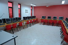 computer lab in future university.