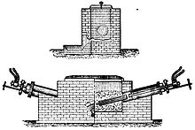 artist's rendition of a furnace