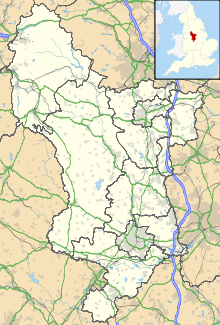 Derby Racecourse Roman settlement is located in Derbyshire