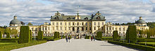 Drottningholm: Front view of the palace.