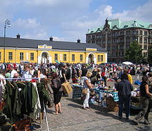 Drottningtorget, Loppmarknad, Malmö.jpg