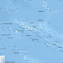 MAU is located in French Polynesia