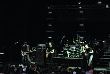 House of Heroes at Cruzan Amphitheater in West Palm Beach, Florida on Skillet and tobyMac's Awake Tonight Tour in 2010.