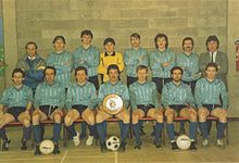 Crumlin United F.C. 1986 Junior Shield winning team