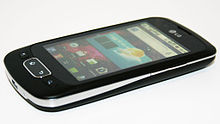 LG Optimus One P500 smartphone