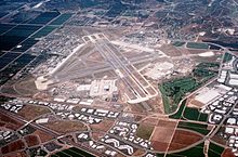 View of the airfield in 1993}}