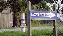 Maxey Flat Kentucky Low-Level Radiation Facility Entrance Sign
