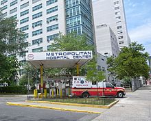 Metropolitan Hospital Center, Manhattan.