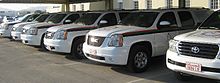 Royal Oman Police - Civil Status mobile registration fleet.