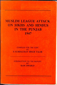 Muslim League Attack on Sikhs and Hindus in the Punjab 1947.jpg