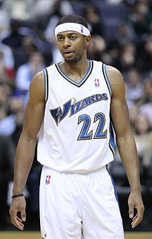 Shakur with the Wizards