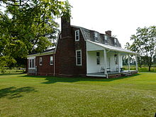 Picture of the North East Corner of the Myers-White House