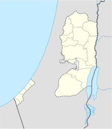 Naaran is located in the Palestinian territories